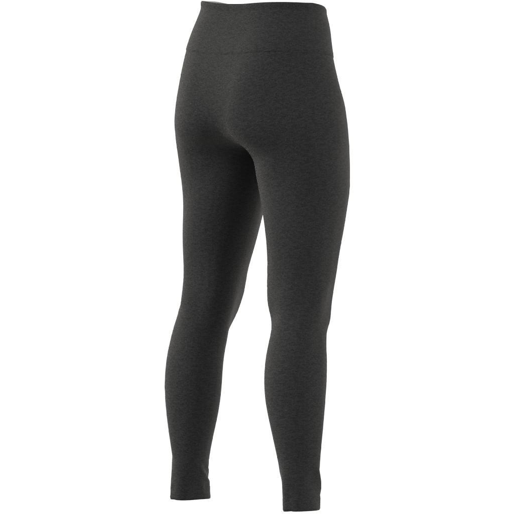 Essentials High-Waisted Logo Leggings, Grey, A901_ONE, large image number 5