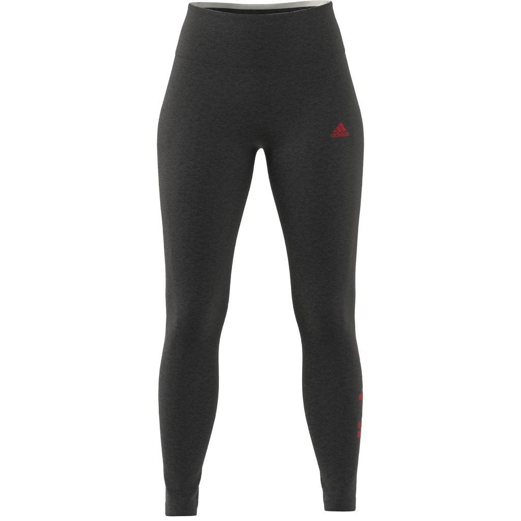 Essentials High-Waisted Logo Leggings, Grey, A901_ONE, large image number 11