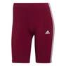 Women Essentials 3-Stripes Bike Shorts, Red, A901_ONE, thumbnail image number 2