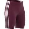Women Essentials 3-Stripes Bike Shorts, Red, A901_ONE, thumbnail image number 8