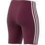 Women Essentials 3-Stripes Bike Shorts, Red, A901_ONE, thumbnail image number 11