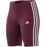 Women Essentials 3-Stripes Bike Shorts, Red, A901_ONE, thumbnail image number 14