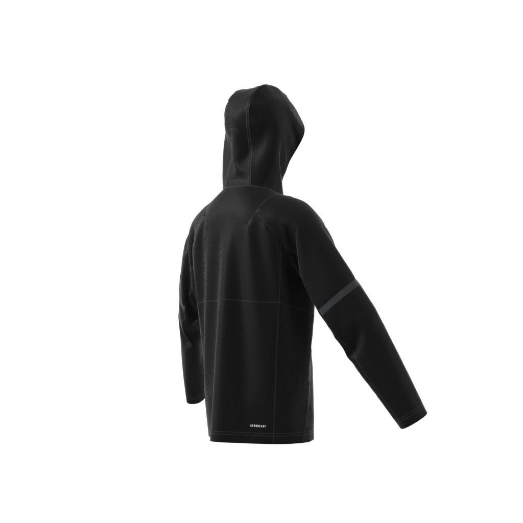 Kids Designed For Gameday Full-Zip Hoodie, Black, A901_ONE, large image number 9