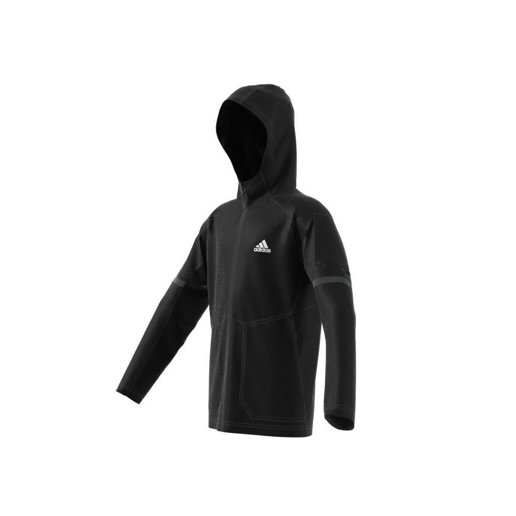 Kids Designed For Gameday Full-Zip Hoodie, Black, A901_ONE, large image number 10