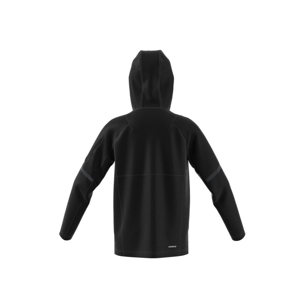 Kids Designed For Gameday Full-Zip Hoodie, Black, A901_ONE, large image number 12