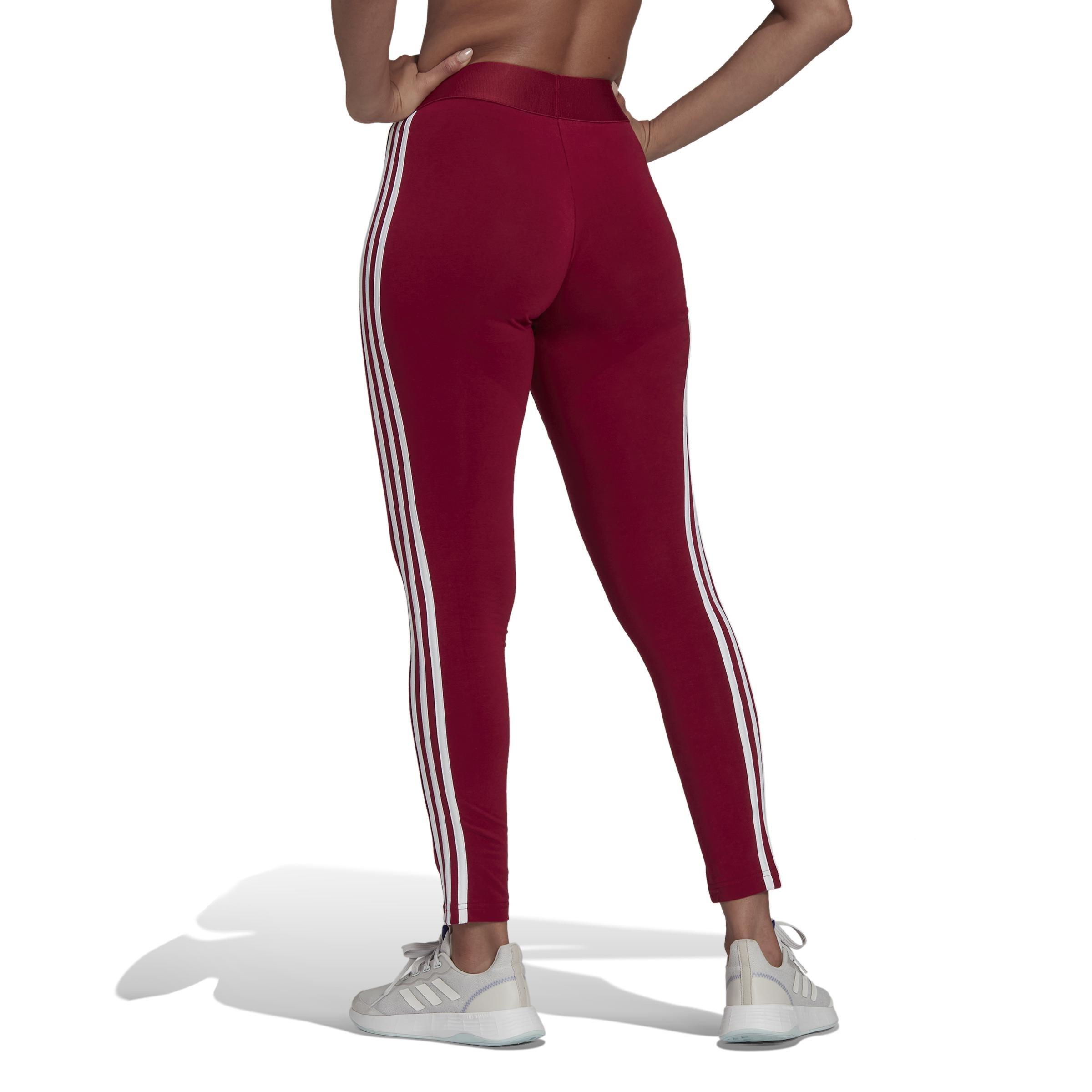 3 Stripes Leggings, Red, , large image number 2