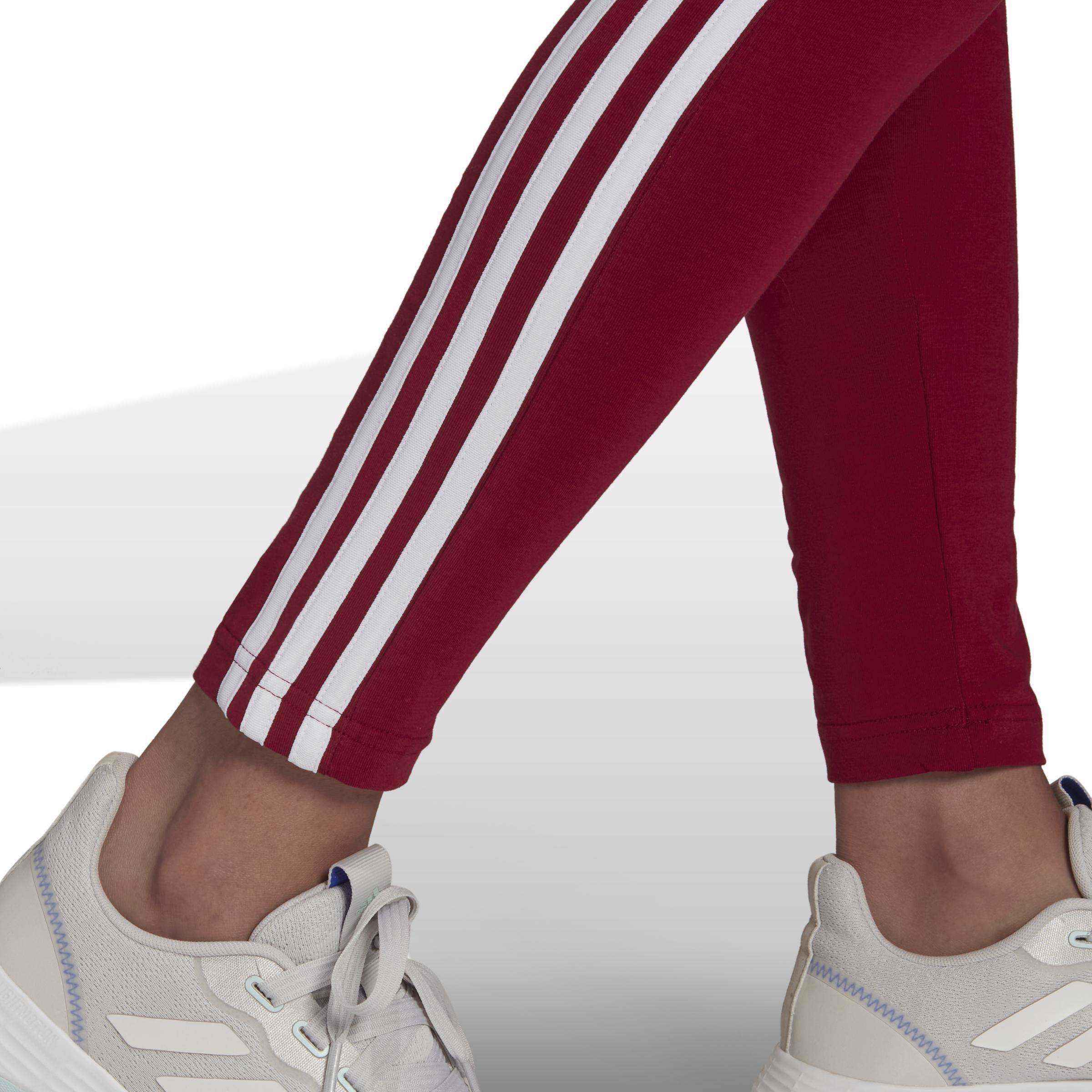 3 Stripes Leggings, Red, , large image number 3