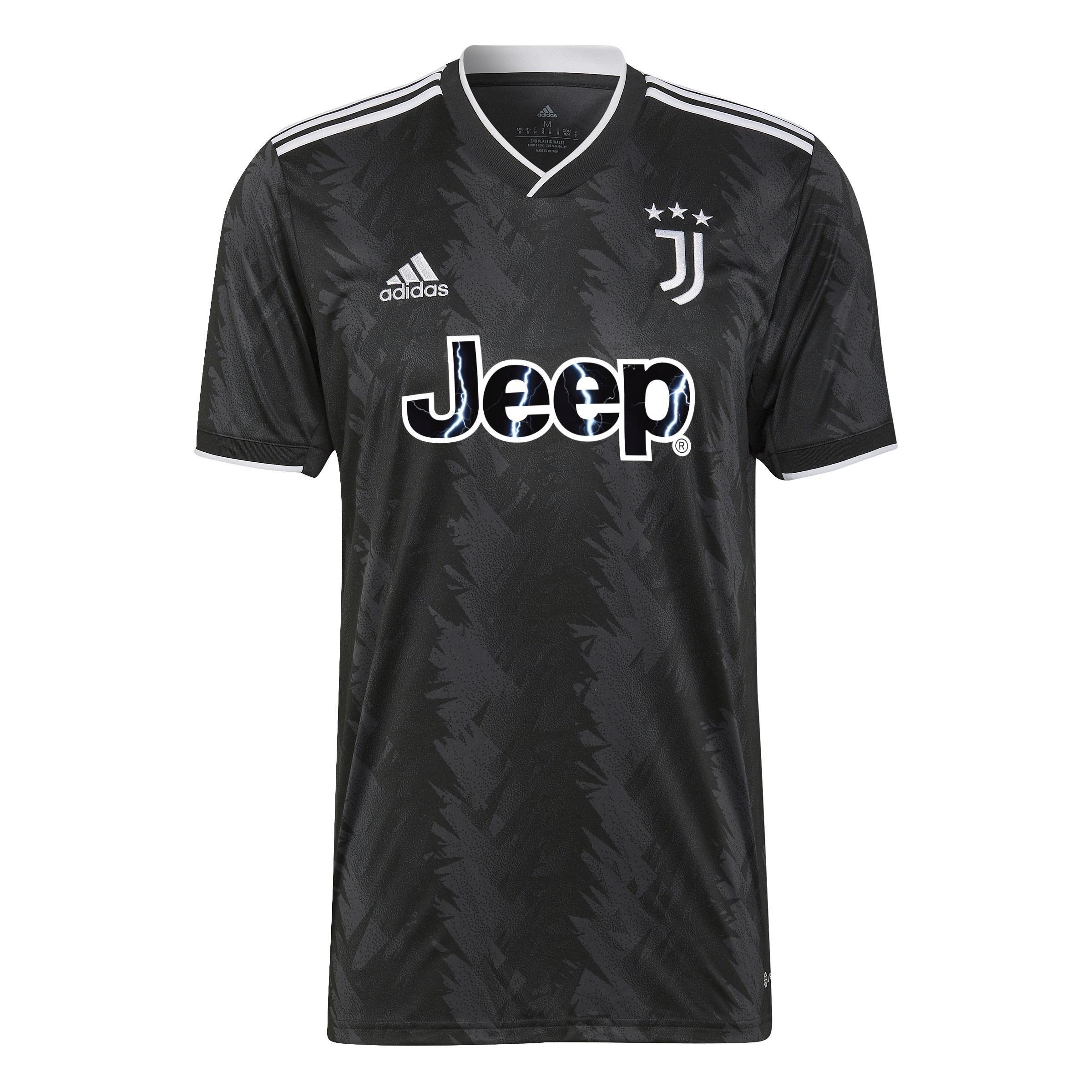 Men Juventus 22/23 Away Jersey, Black, A901_ONE, large image number 1