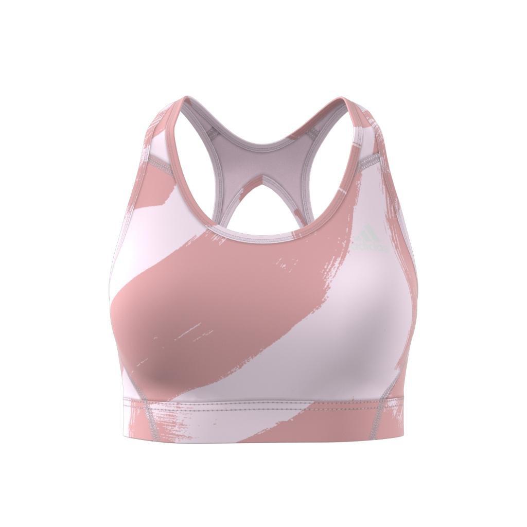 Training Medium-Support Graphic Sports Bra, Pink, A901_ONE, large image number 16