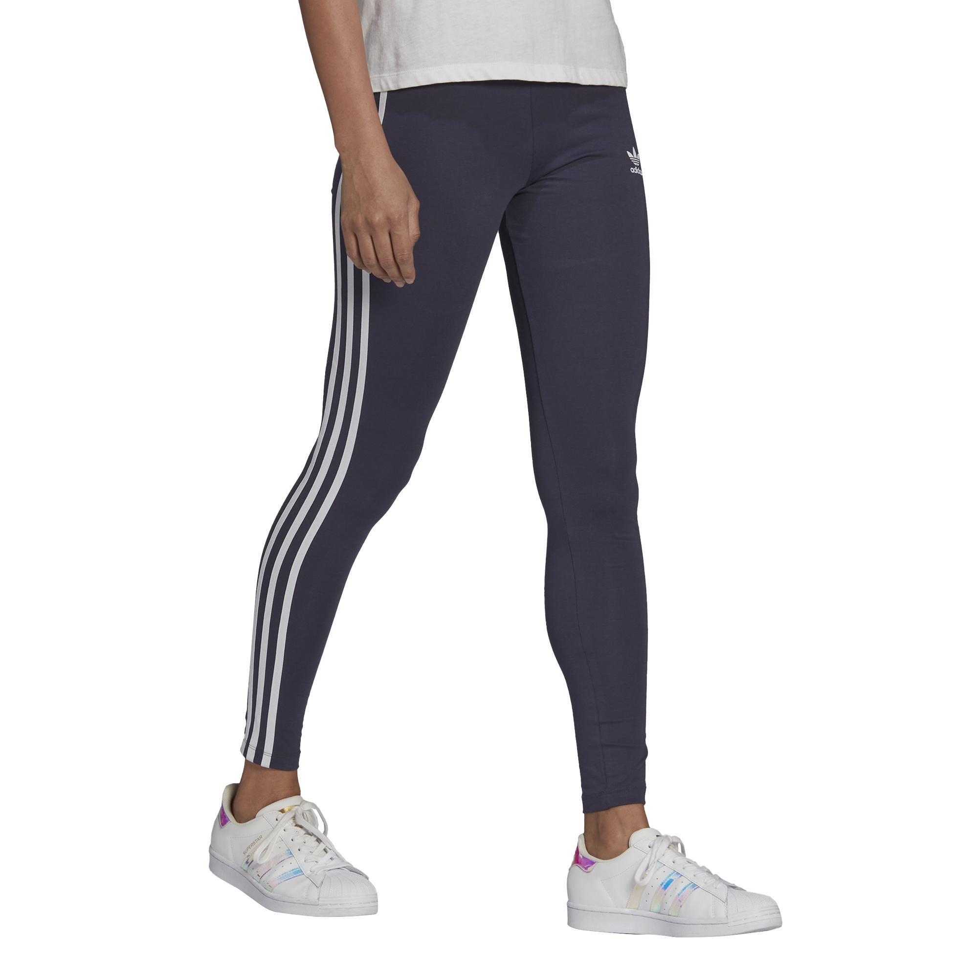 Adicolor Classics 3-Stripes Leggings, Blue, , large image number 3