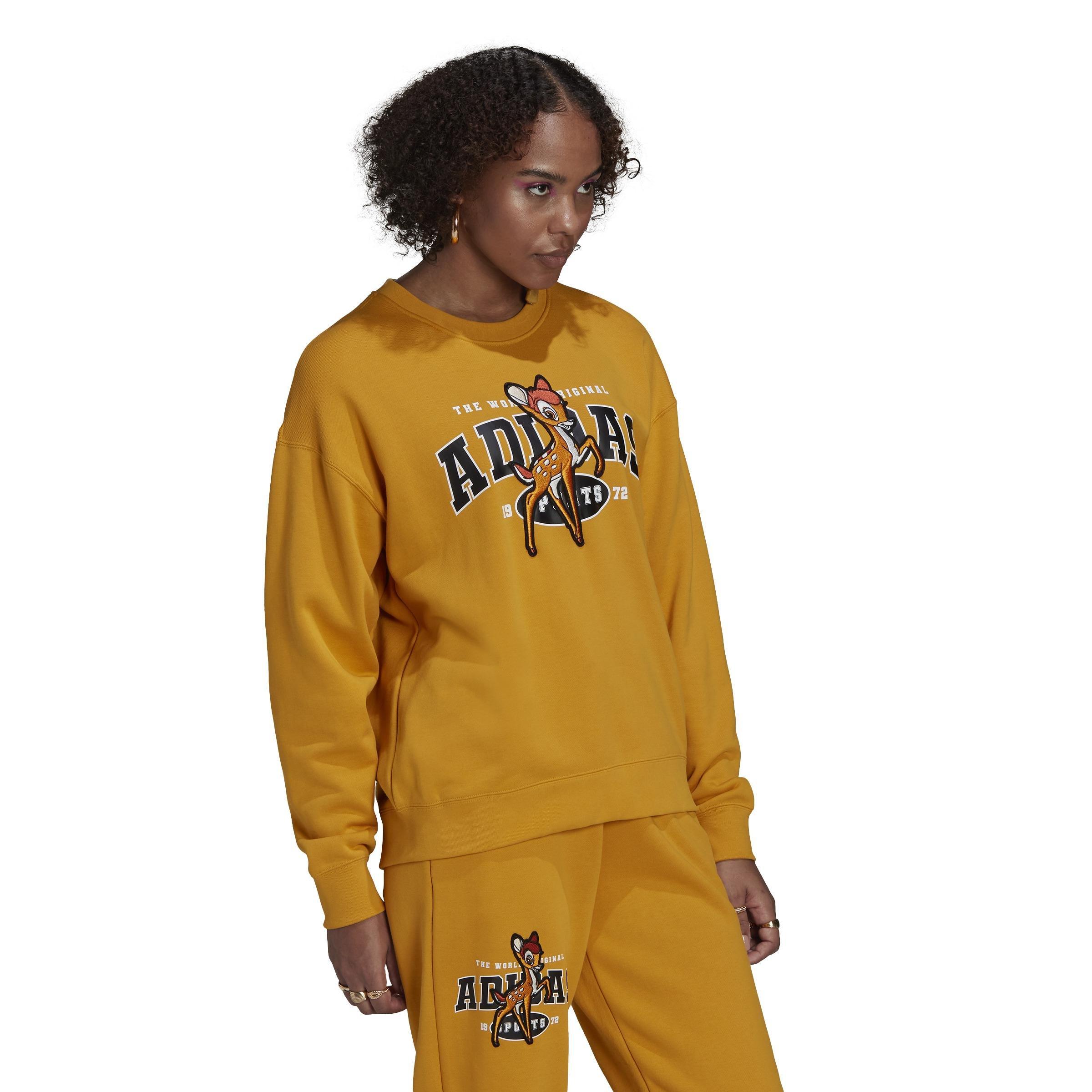Disney Bambi Graphic Sweatshirt, Yellow, A901_ONE, large image number 12