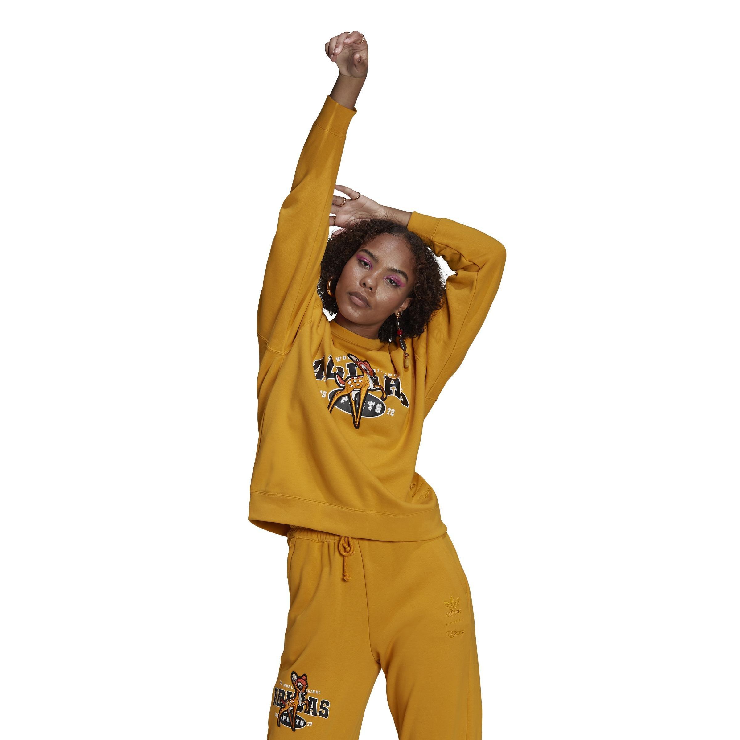 Disney Bambi Graphic Sweatshirt, Yellow, A901_ONE, large image number 17