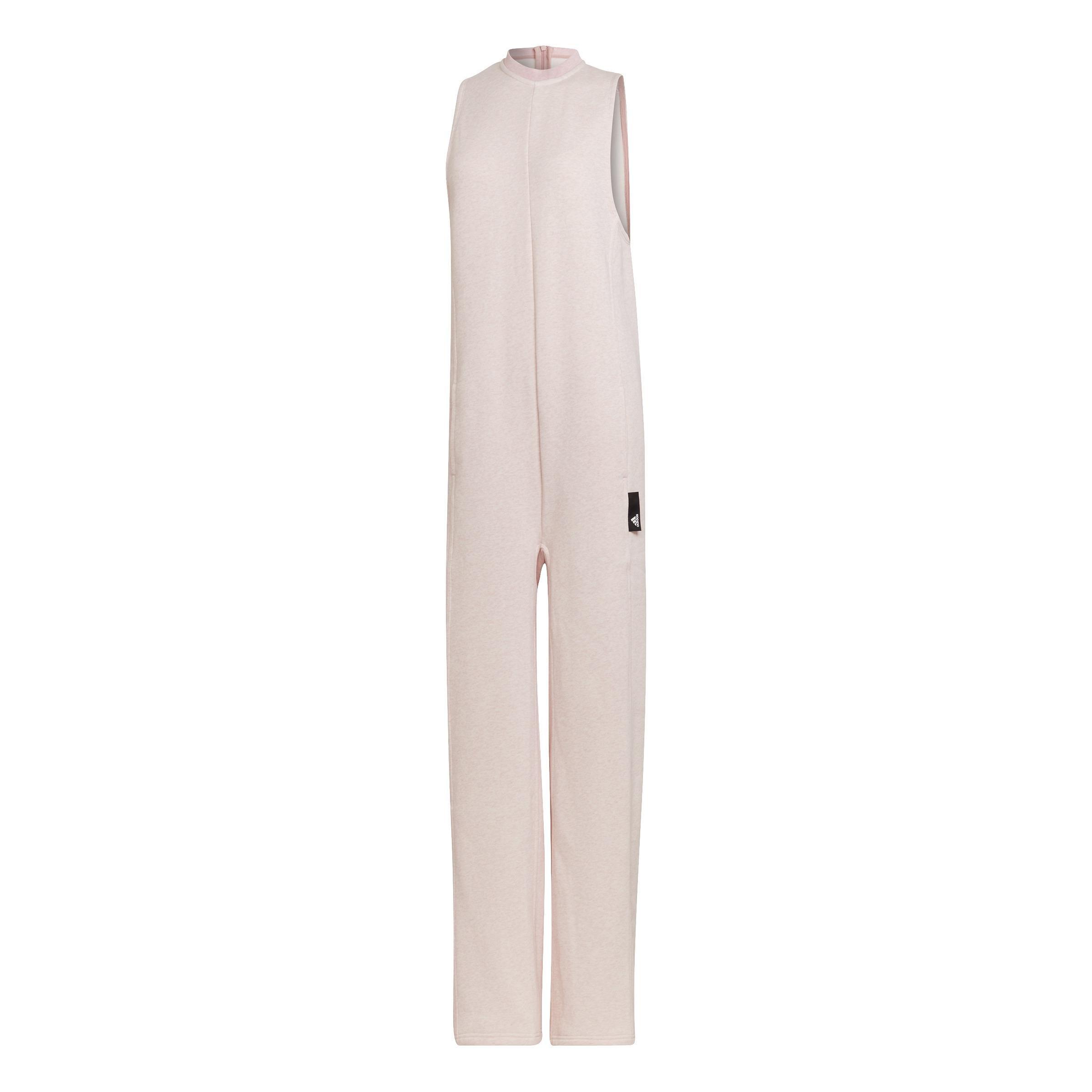 Sportswear Studio Lounge Fleece Jumpsuit, Pink, , large image number 2