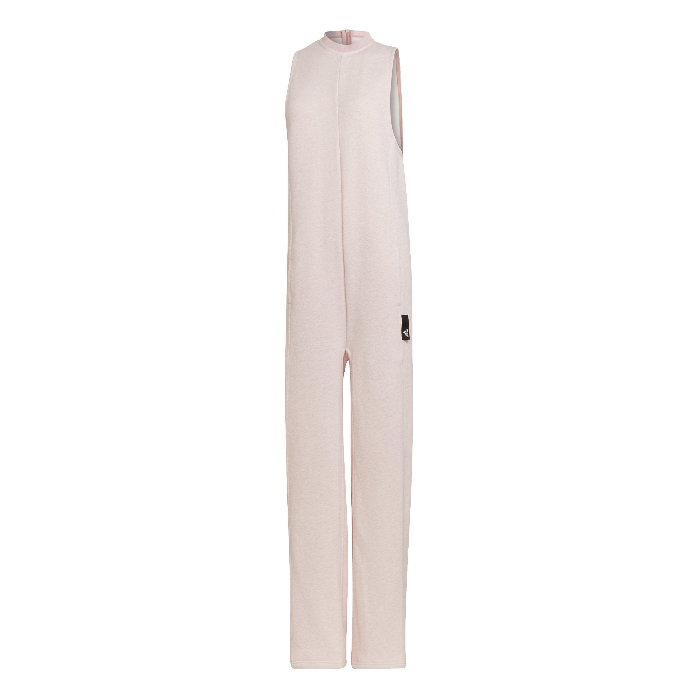 Sportswear Studio Lounge Fleece Jumpsuit, Pink, , large image number 3