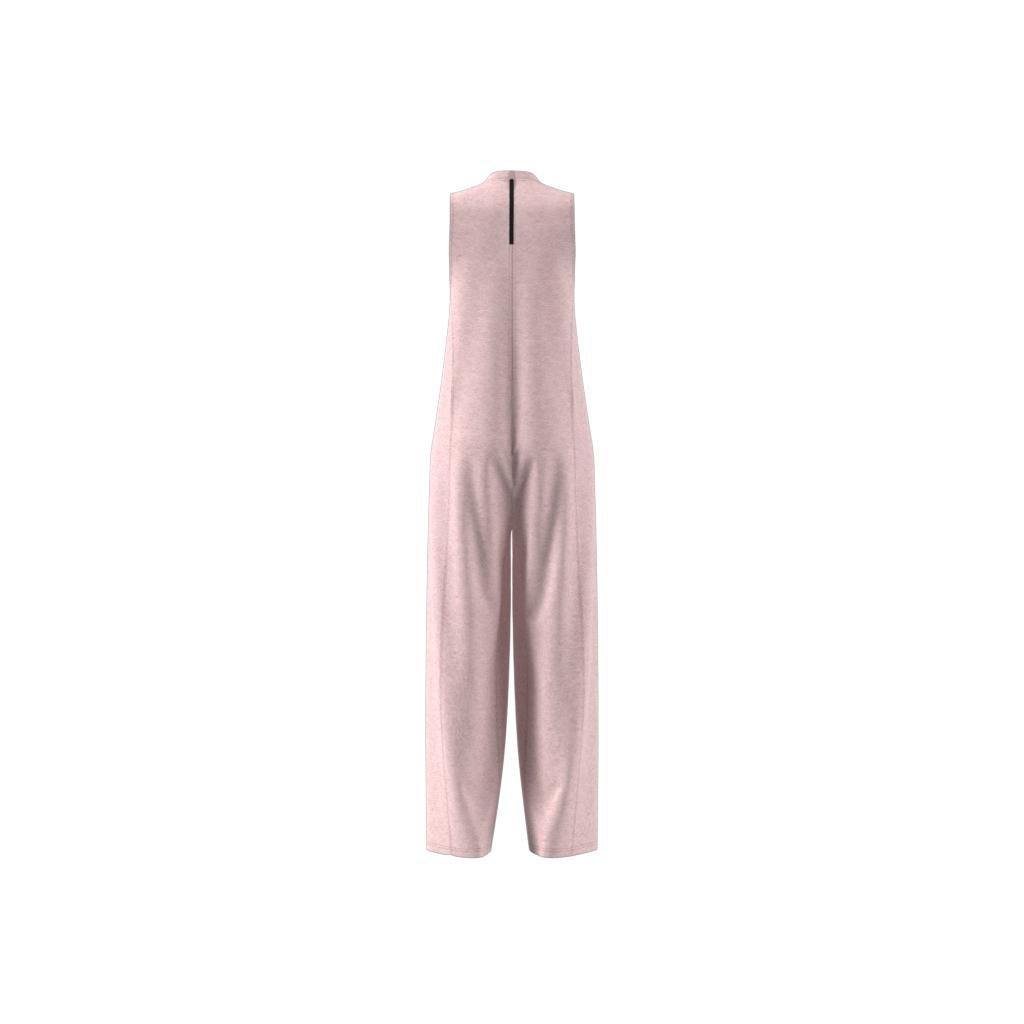 Sportswear Studio Lounge Fleece Jumpsuit, Pink, , large image number 8