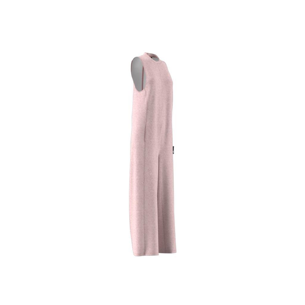 Sportswear Studio Lounge Fleece Jumpsuit, Pink, , large image number 9