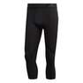 Men Techfit Training 3/4 Tights, Black, A901_ONE, thumbnail image number 0