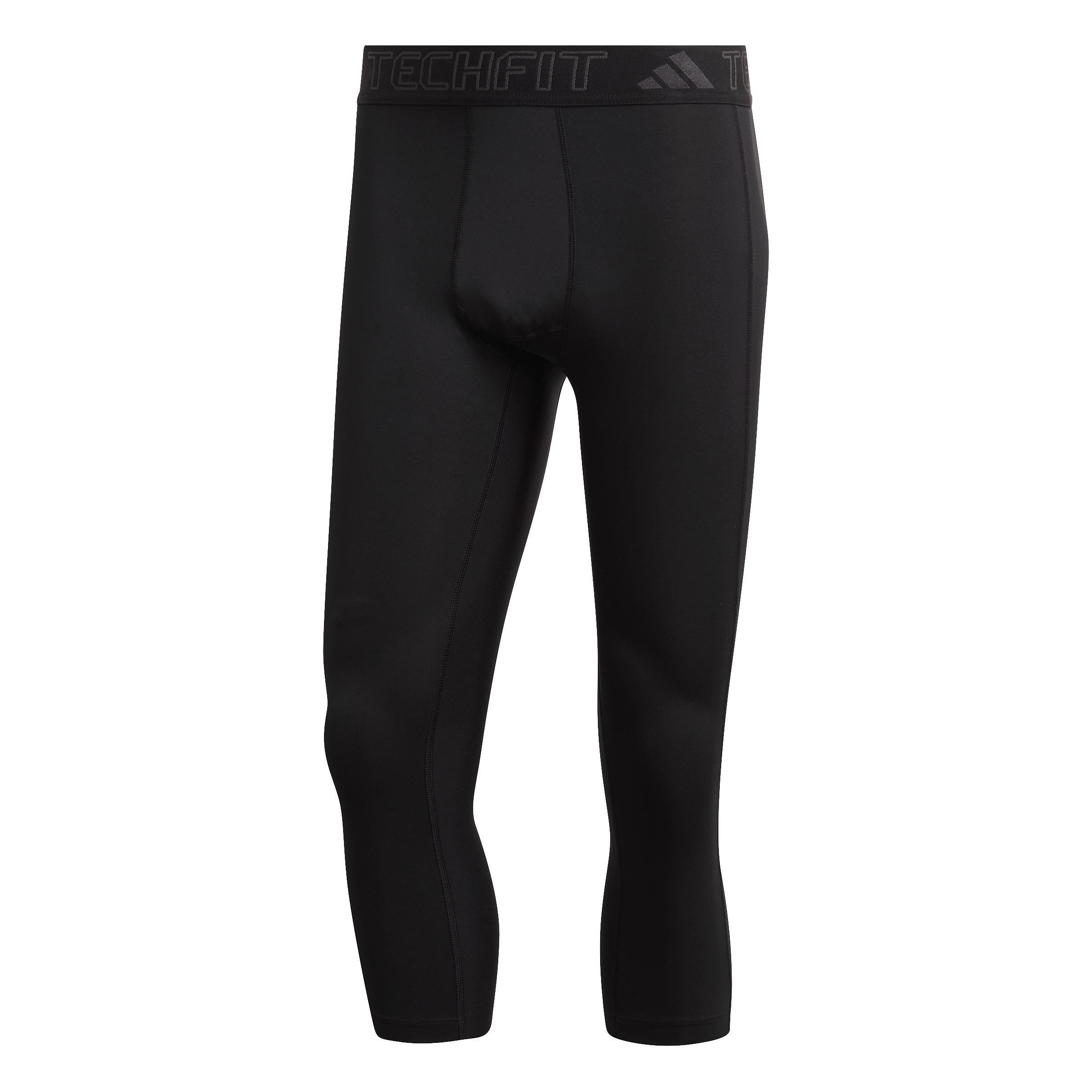 Techfit Training 3/4 Tights, Black, , large image number 1