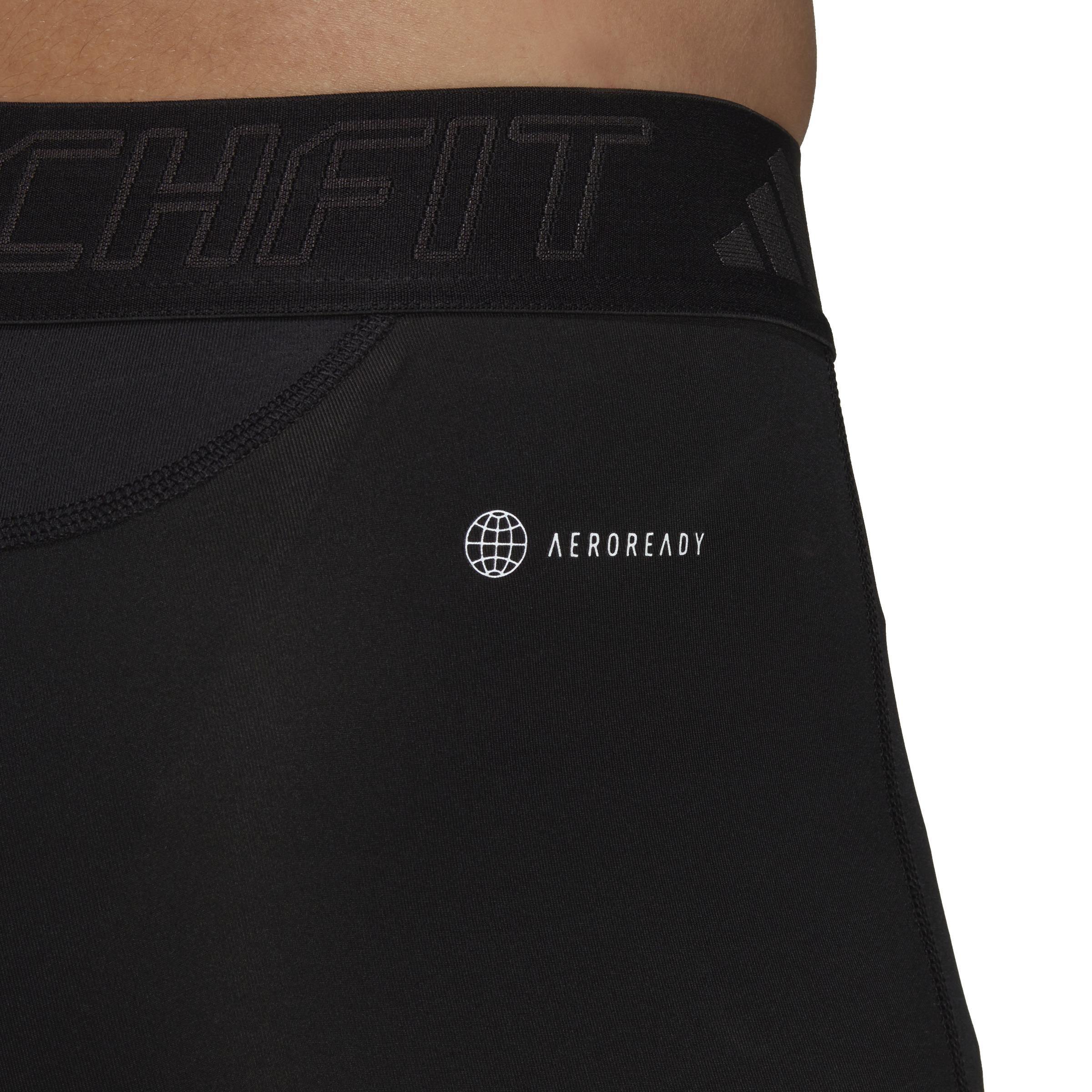 Techfit Training 3/4 Tights, Black, , large image number 4