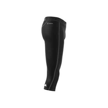 Men Techfit Training 3/4 Tights, Black, A901_ONE, large image number 7