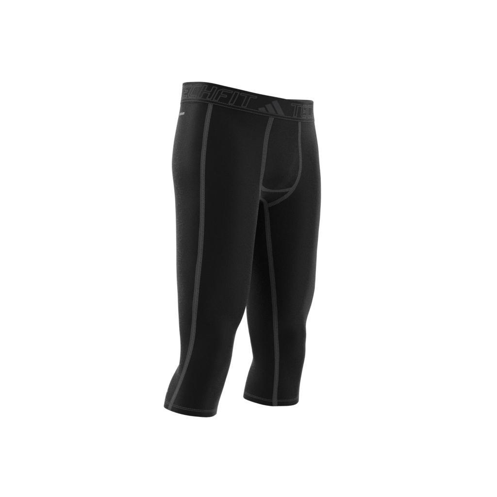 Techfit Training 3/4 Tights, Black, , large image number 11