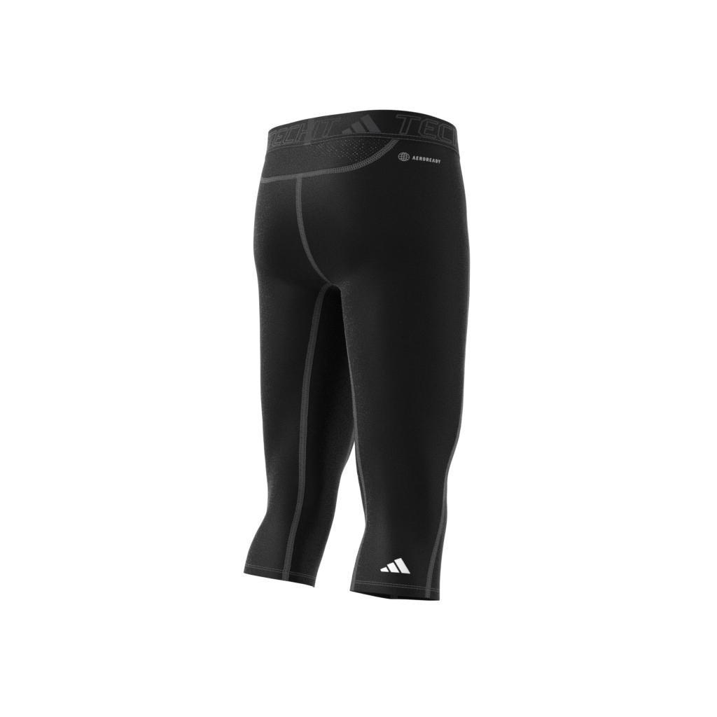 Techfit Training 3/4 Tights, Black, , large image number 14
