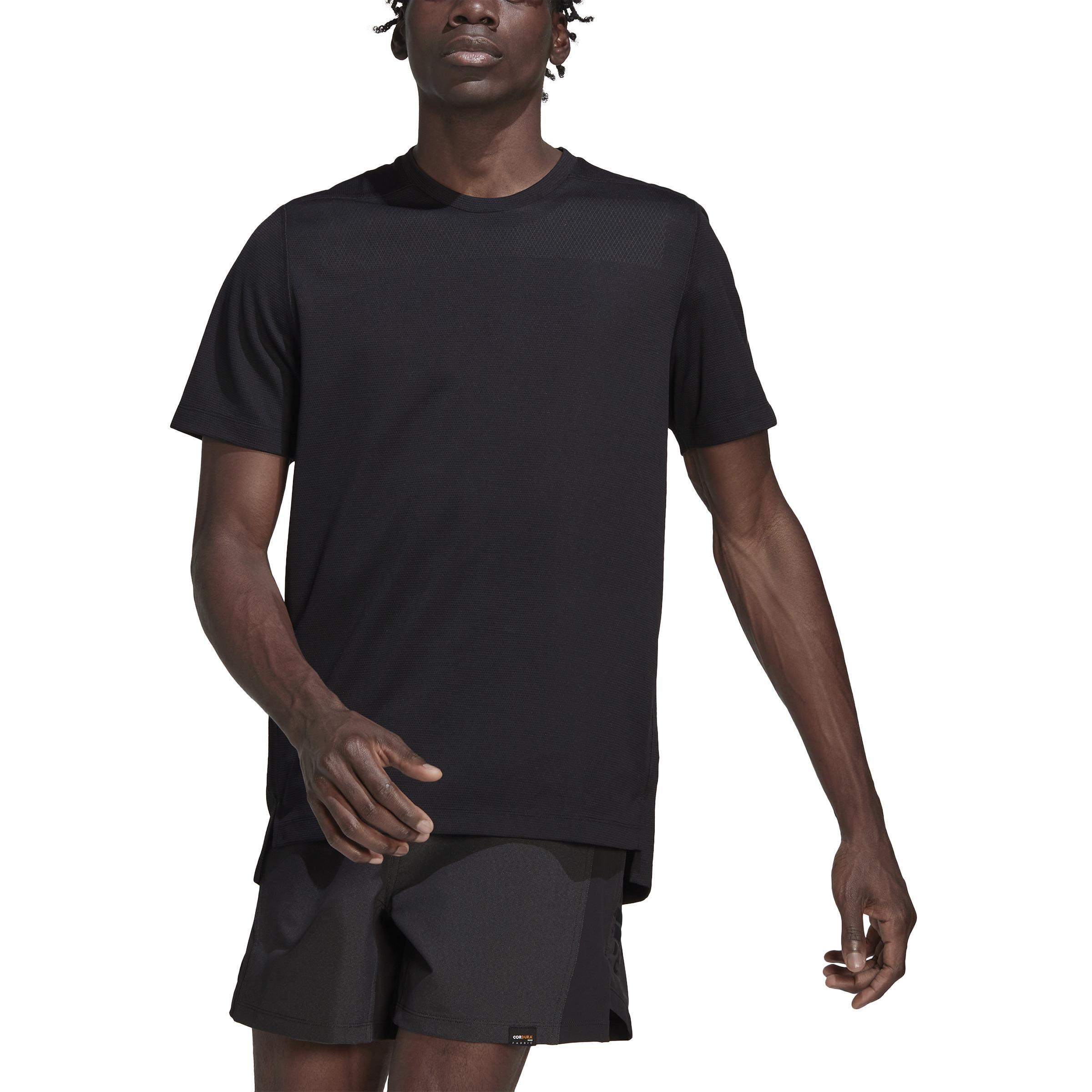 Workout Front Rack Impact Print T-shirt, Black, A901_ONE, large image number 0