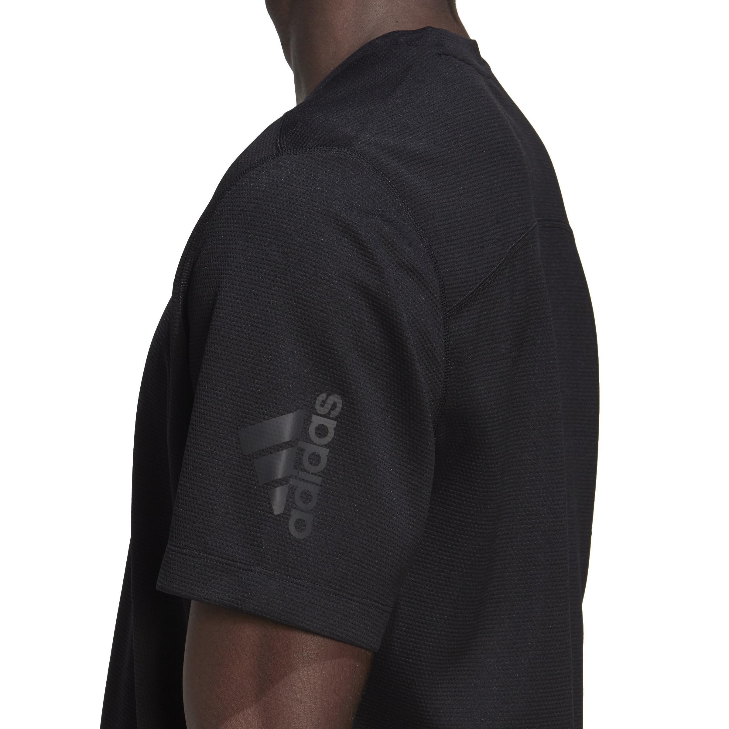 Workout Front Rack Impact Print T-shirt, Black, A901_ONE, large image number 4