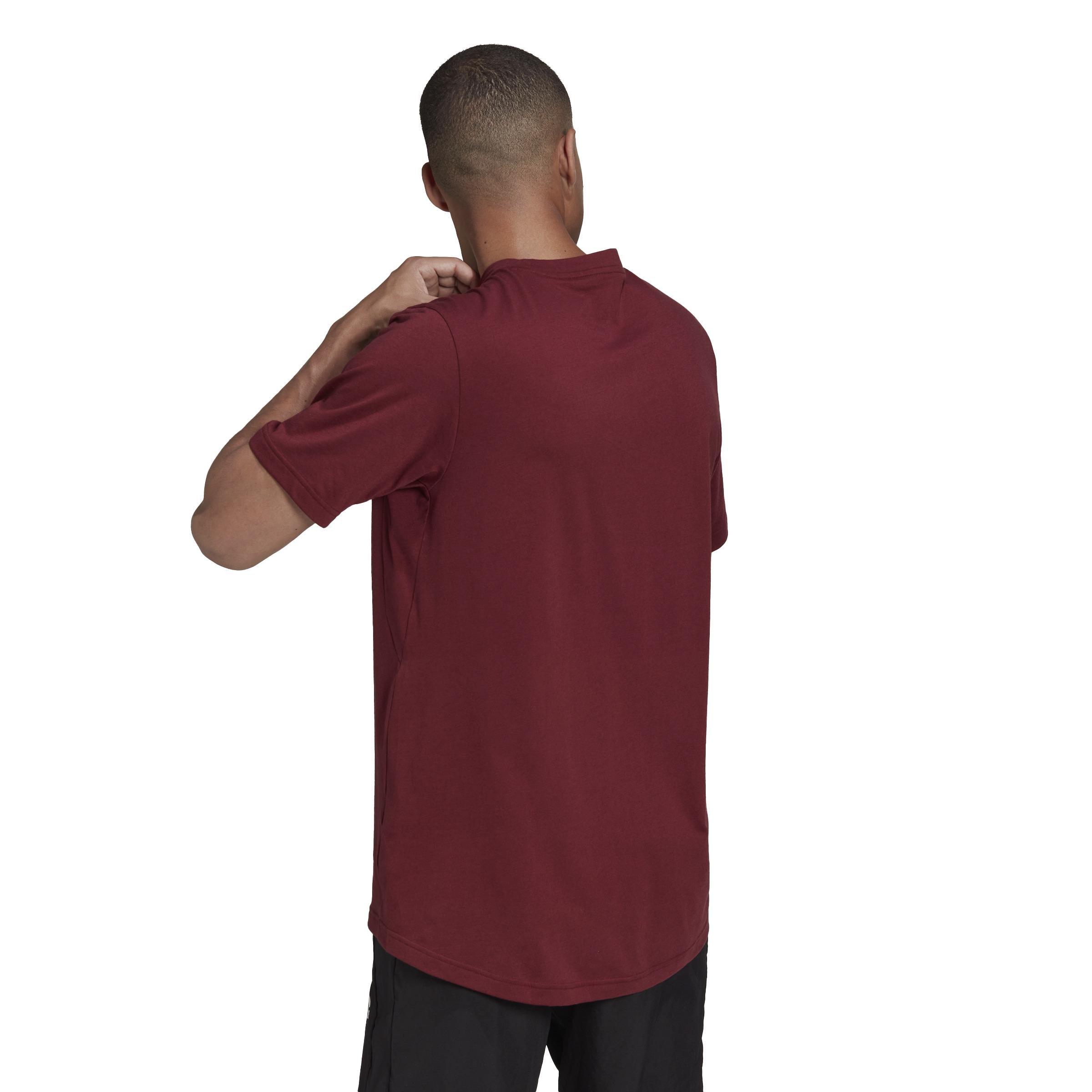 Aeroready Designed 2 Move Feelready Sport T-Shirt, Red, A901_ONE, large image number 5