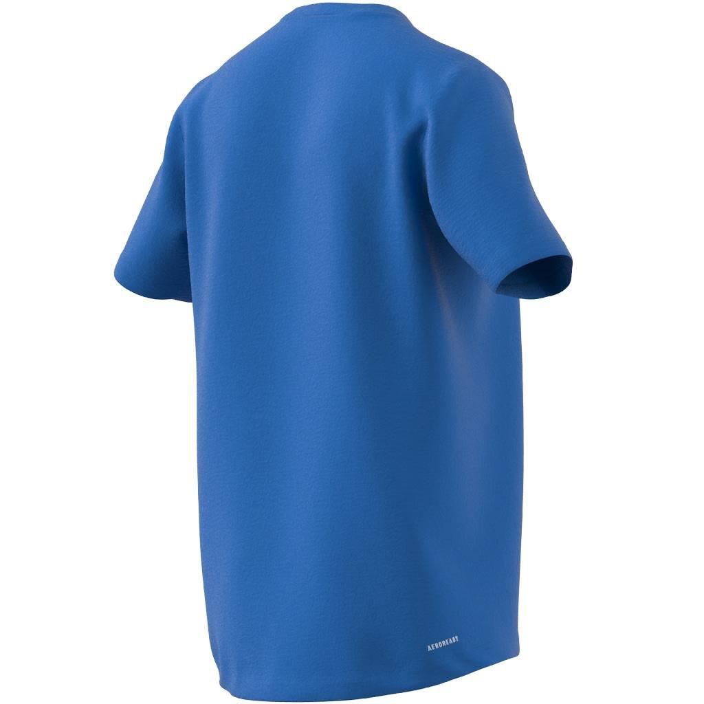 Aeroready Designed To Move Feelready Sport T-Shirt, Blue, A901_ONE, large image number 6