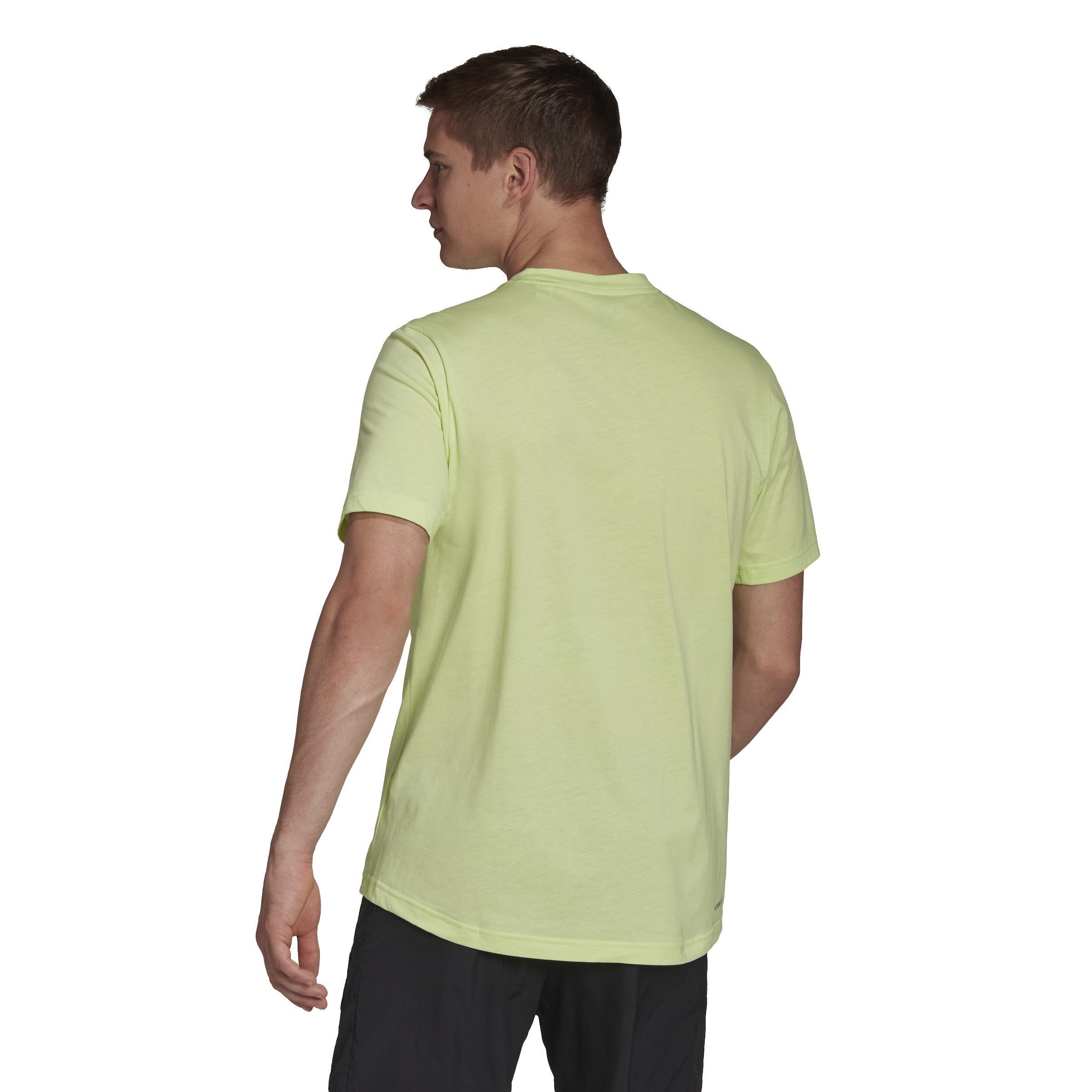 Aeroready Designed 2 Move Feelready Sport T-Shirt, Green, A901_ONE, large image number 3