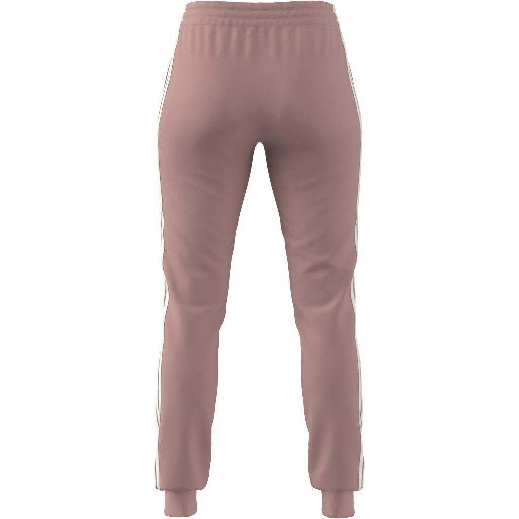 Essentials Single Jersey 3-Stripes Joggers, Pink, , large image number 2