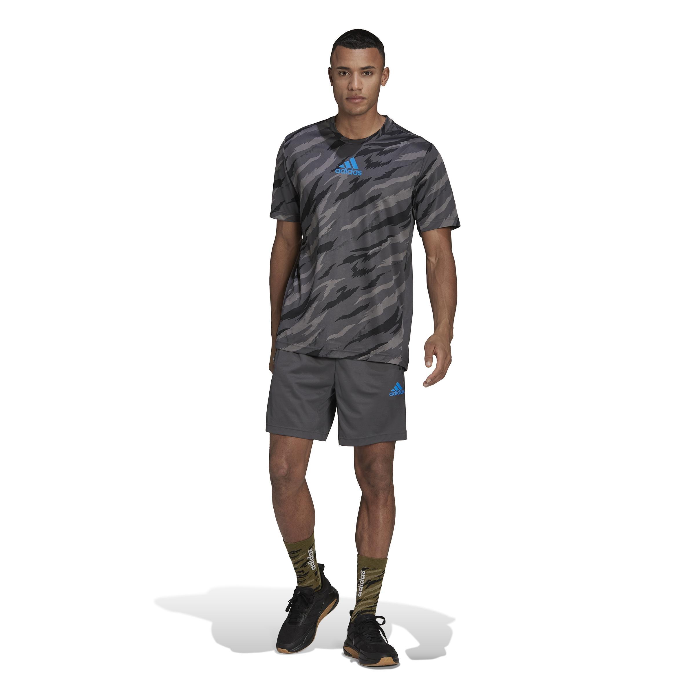 Aeroready Feelstrong Camo Sport Shorts, Grey, A901_ONE, large image number 0