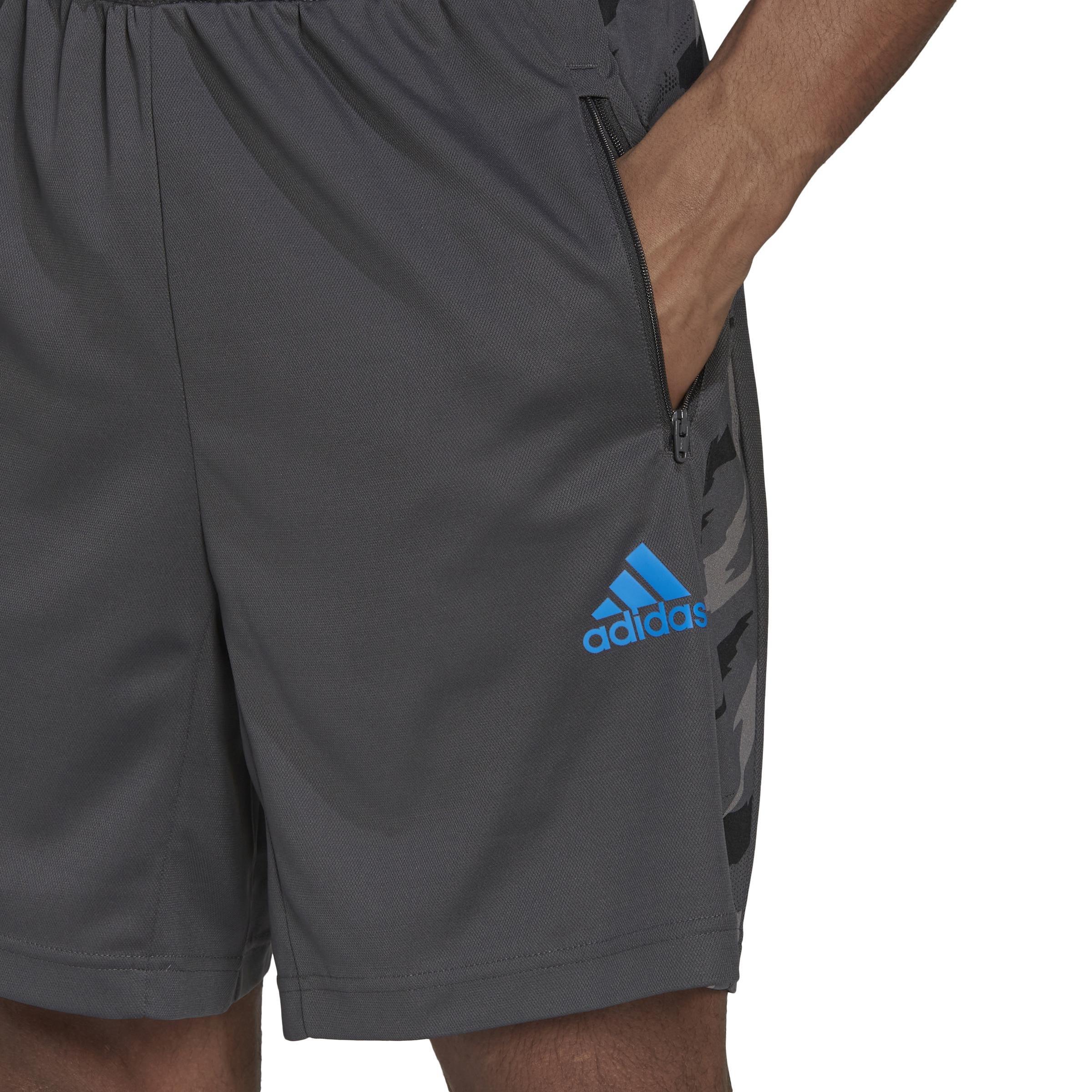 Aeroready Feelstrong Camo Sport Shorts, Grey, A901_ONE, large image number 4