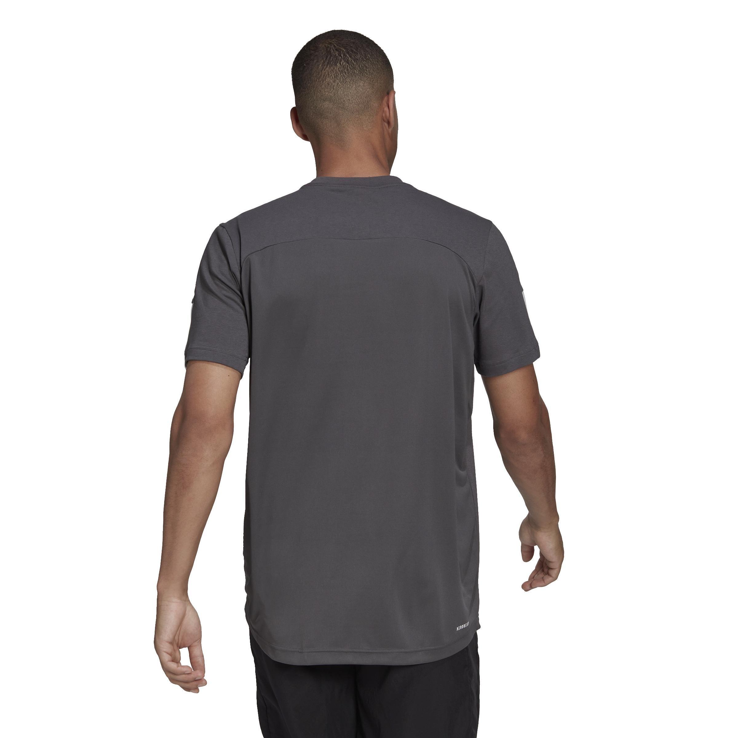 Aeroready Motion Sport T-Shirt, Grey, A901_ONE, large image number 4
