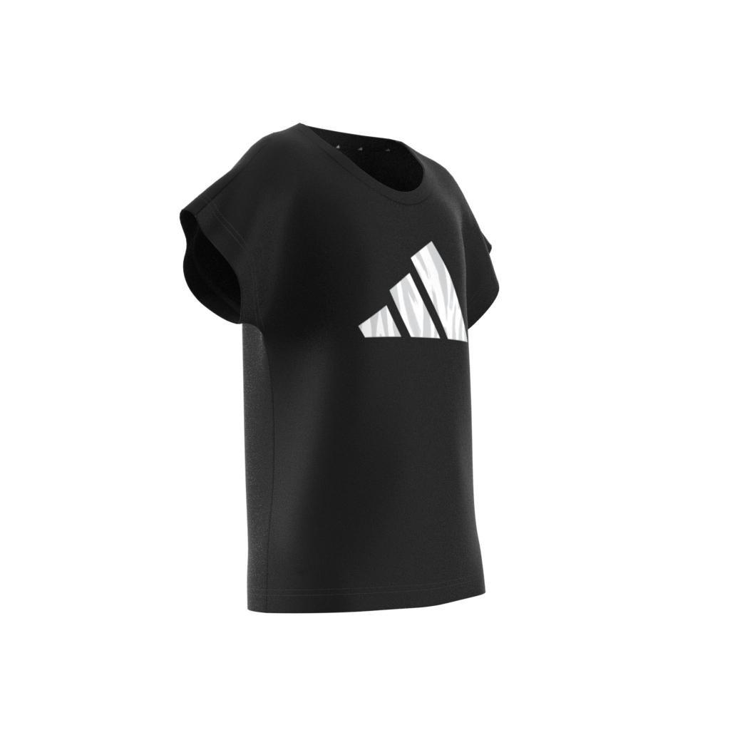 Adidas t shirt 2024 for girls black