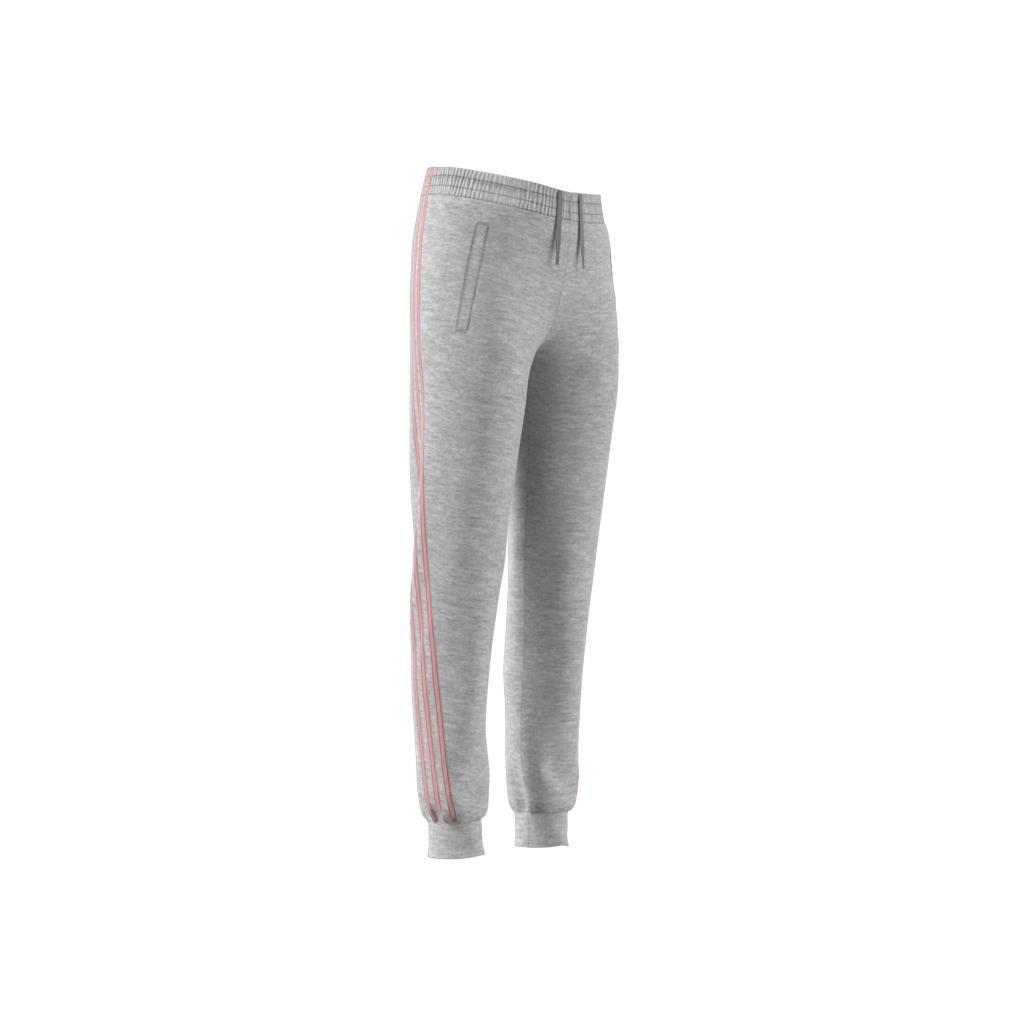 Kids 3-Stripes Tapered Leg Tracksuit Bottoms, Grey, , large image number 13