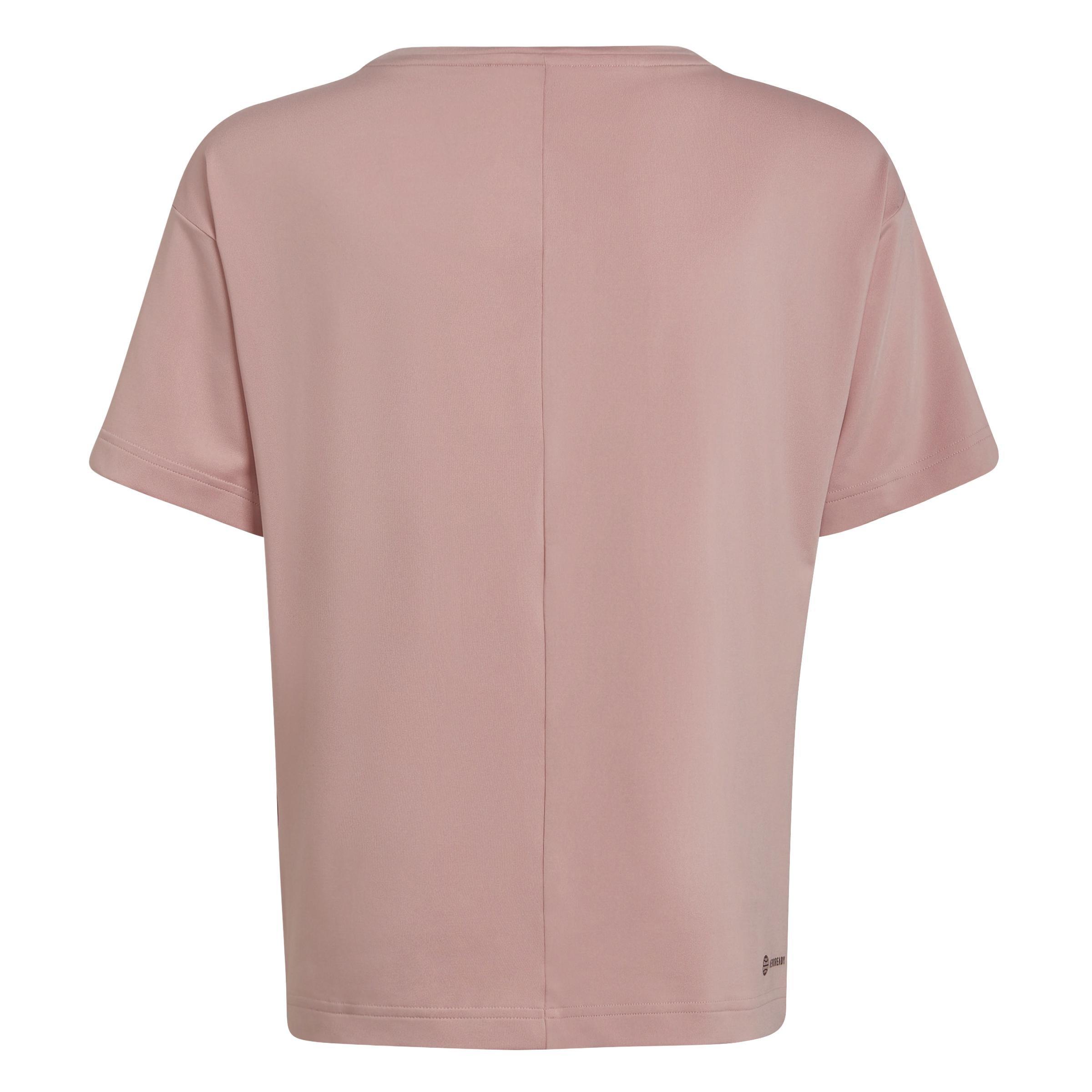 Kids Aeroready Dance T-Shirt, Pink, A901_ONE, large image number 1