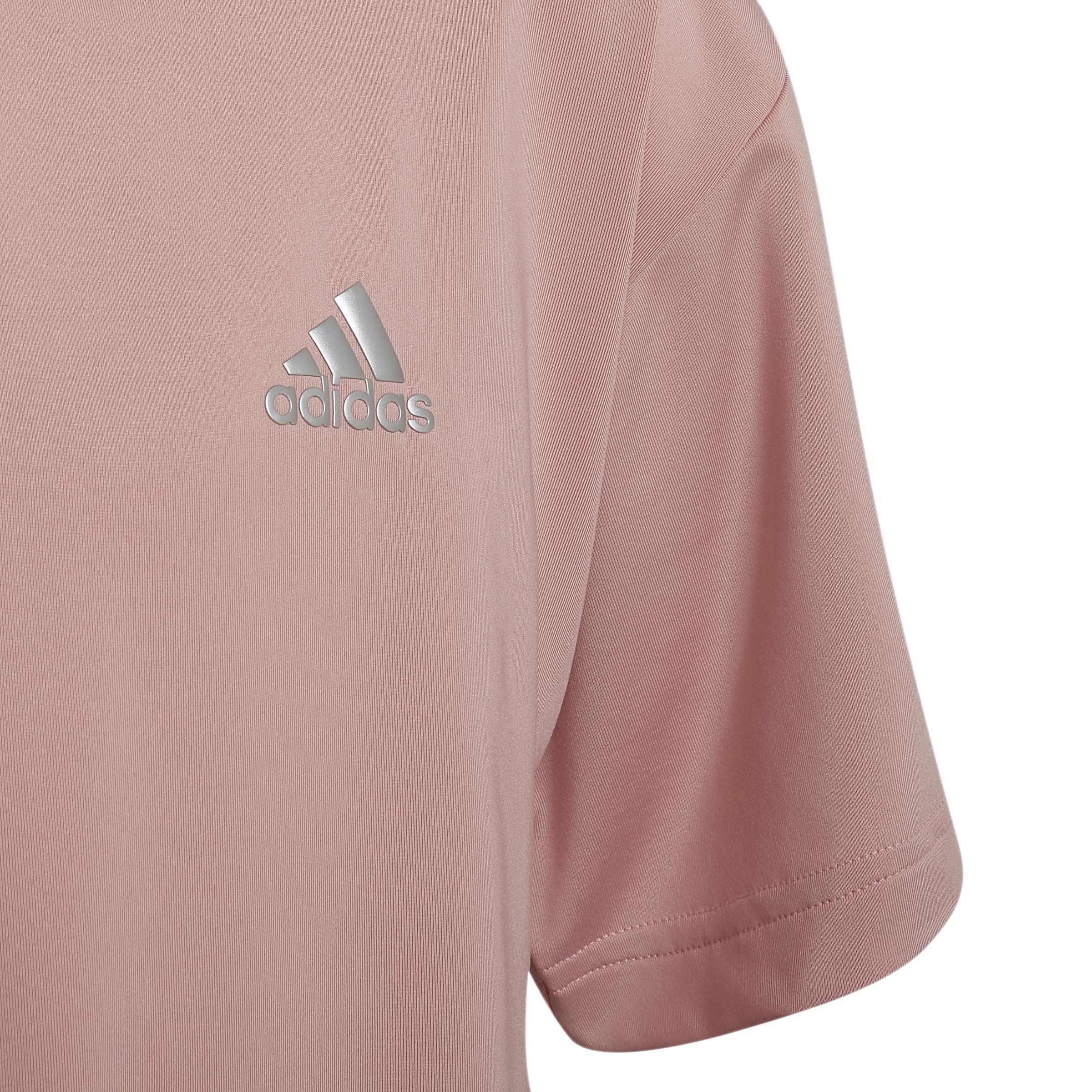 Kids Aeroready Dance T-Shirt, Pink, A901_ONE, large image number 4