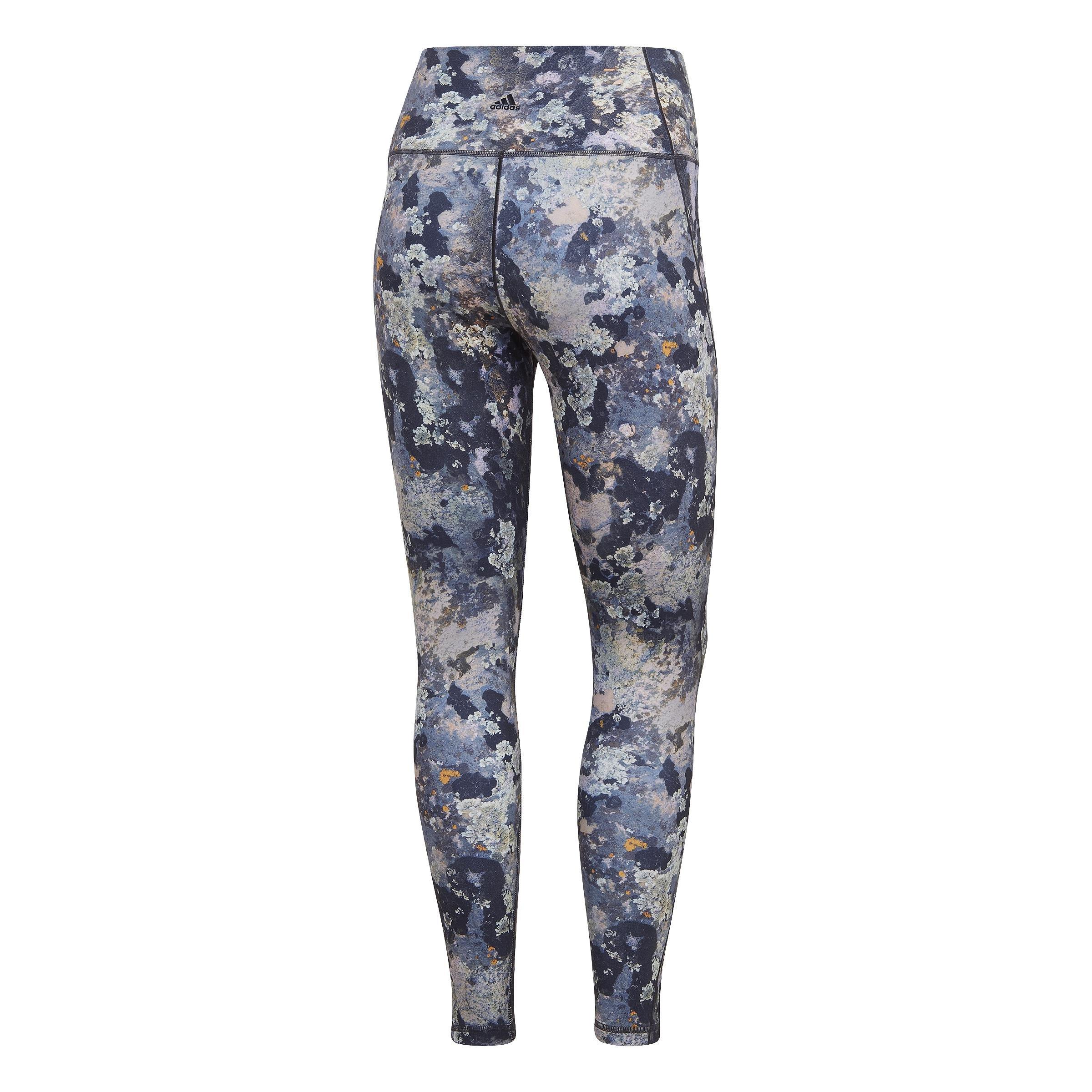 adidas Yoga Studio 7/8 Tights, Blue, A901_ONE, large image number 3