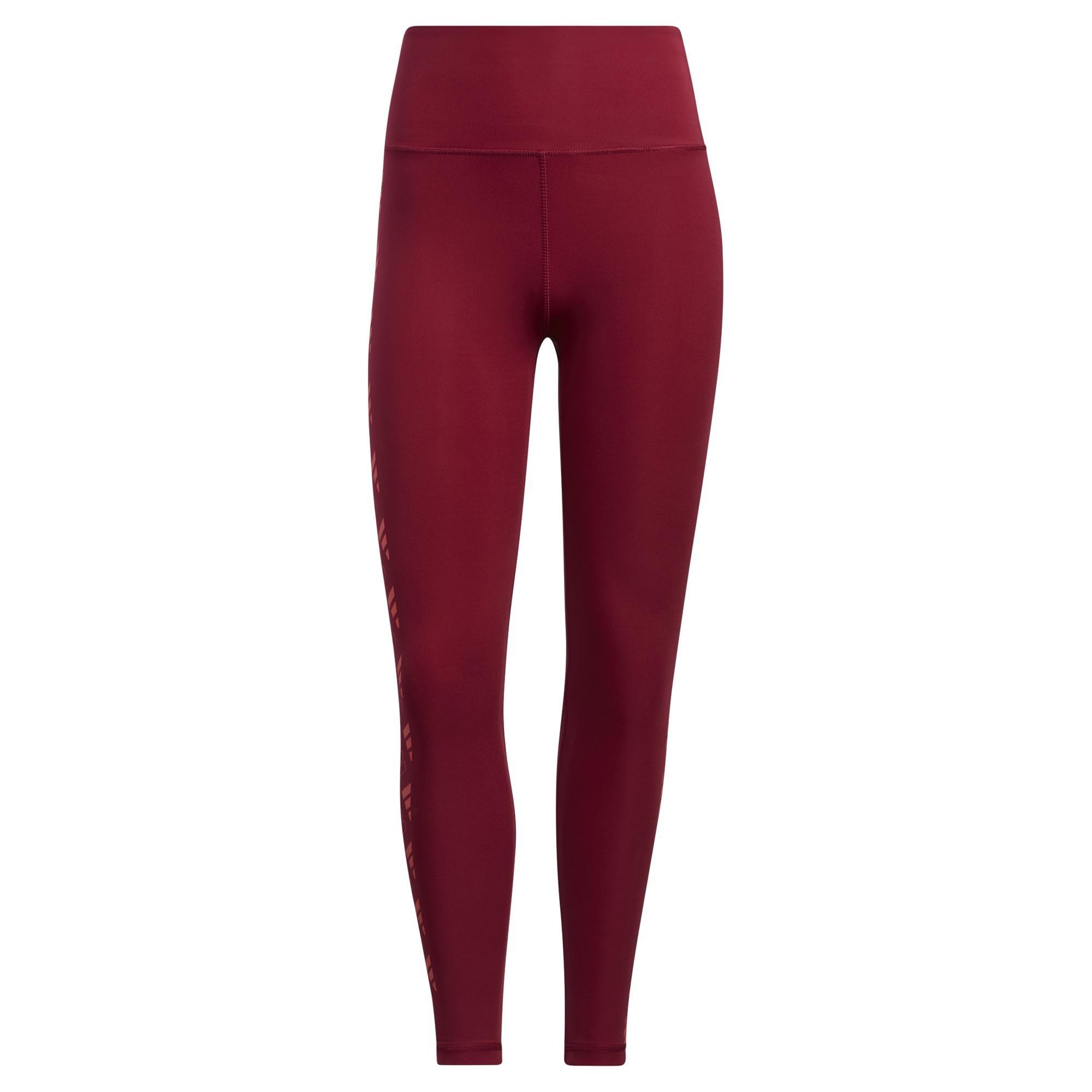 Optime Training Tights, Red, , large image number 2