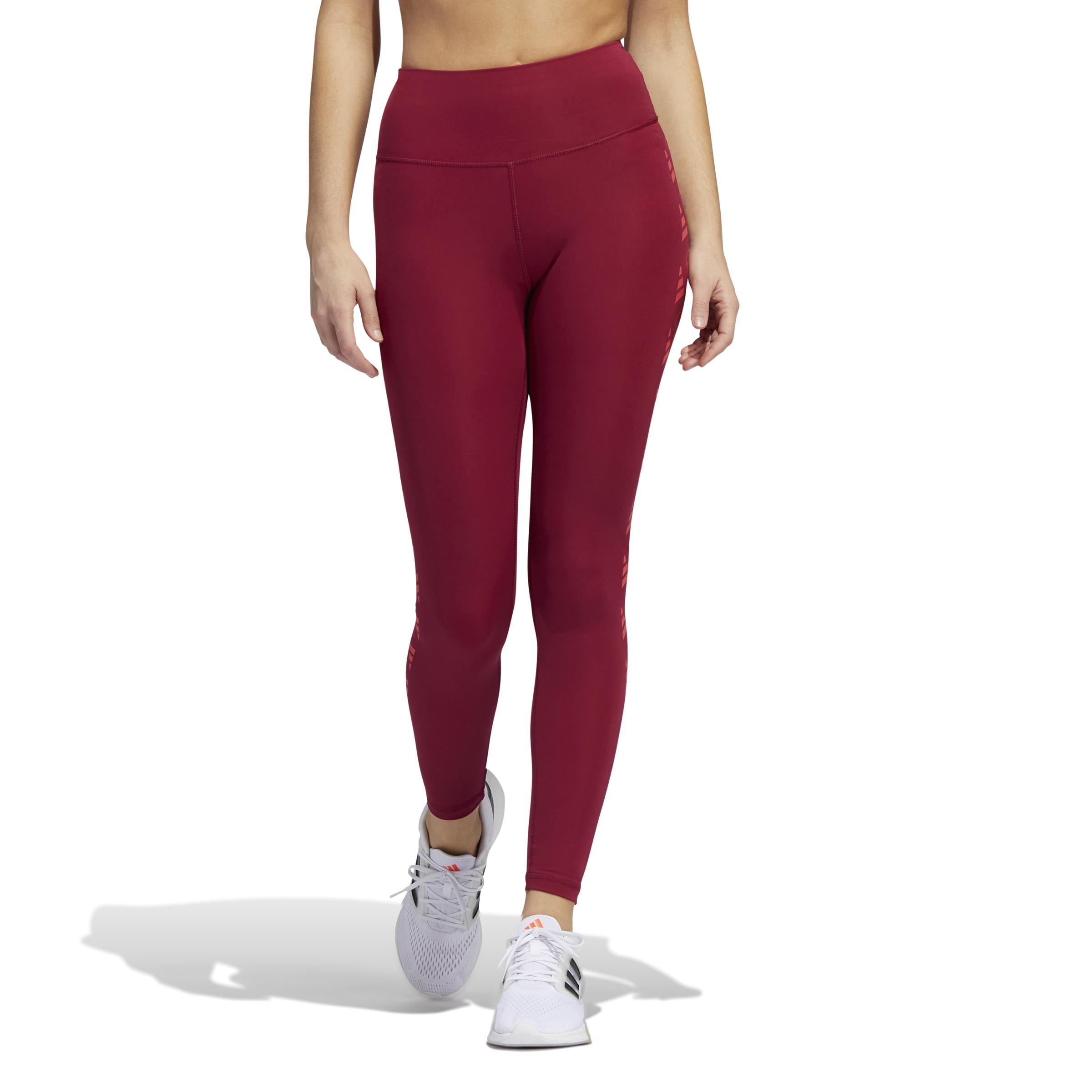 Optime Training Tights, Red, , large image number 26