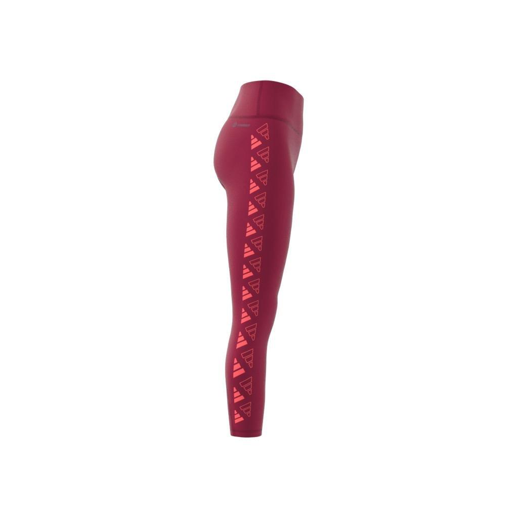 Optime Training Tights, Red, , large image number 28