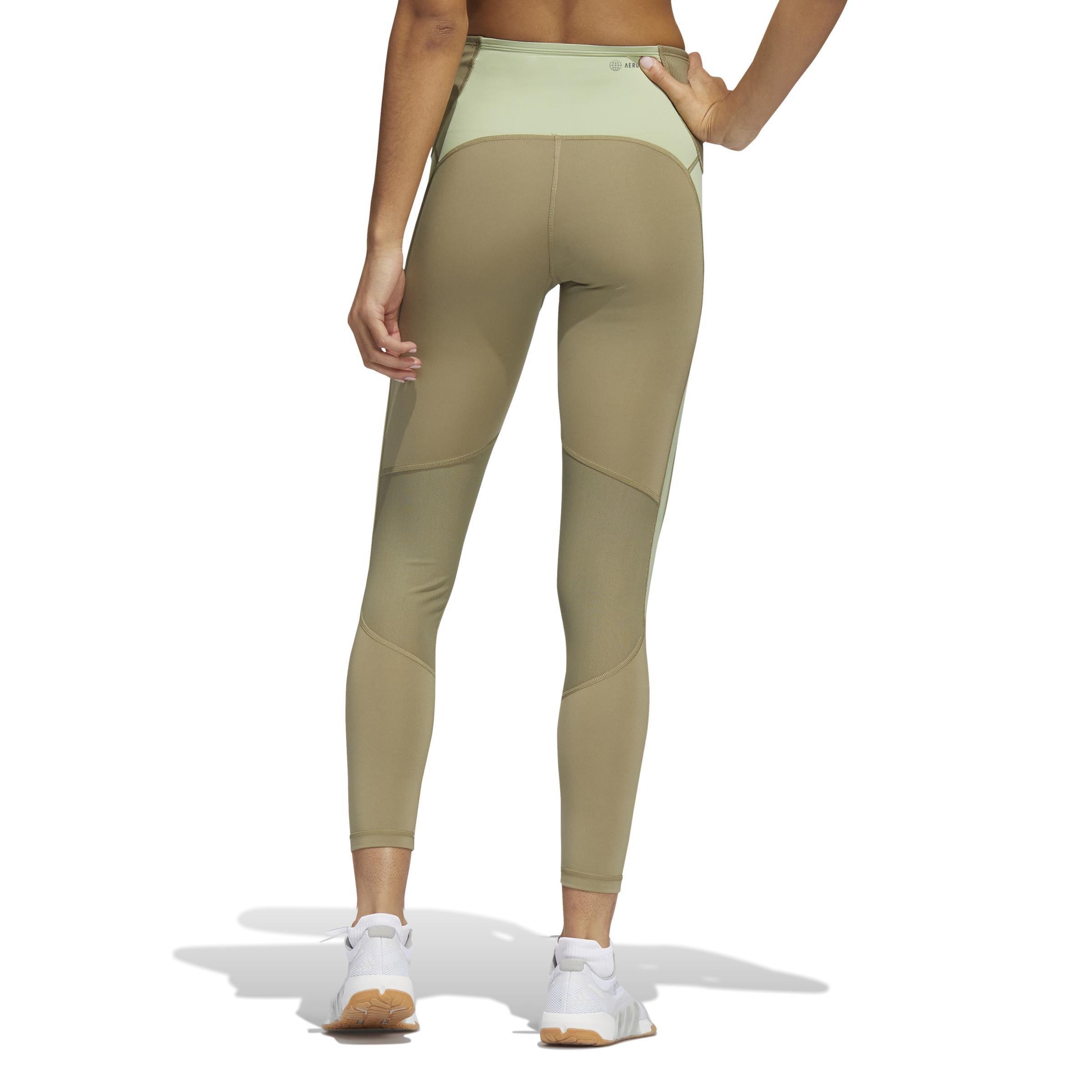 TLRD HIIT Training 7/8 Tights, Green, A901_ONE, large image number 2