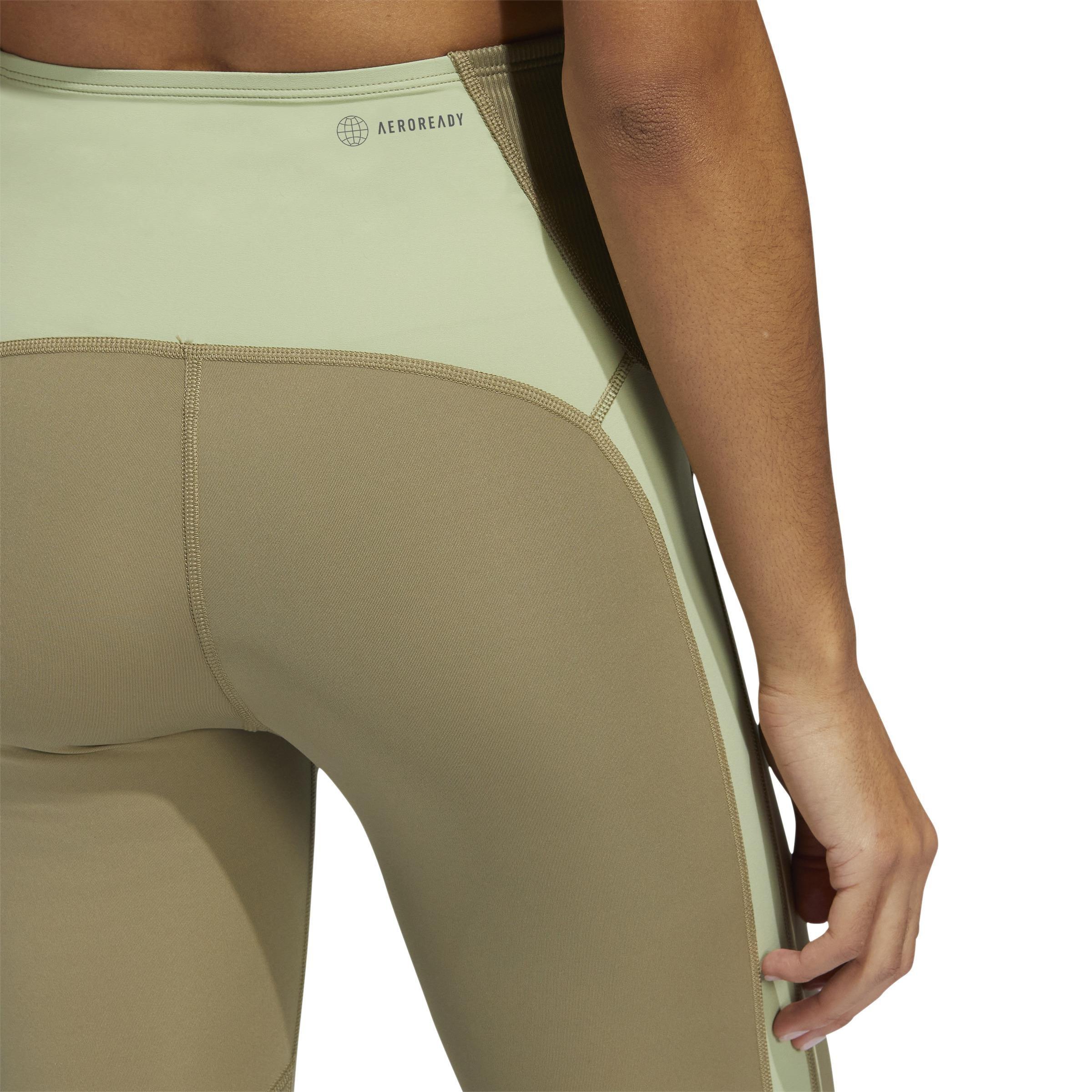 TLRD HIIT Training 7/8 Tights, Green, A901_ONE, large image number 3