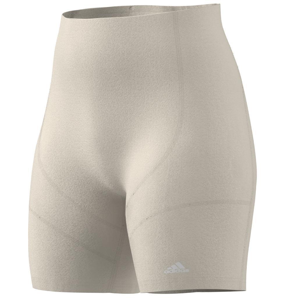 adidas Yoga Studio Pocket Short Tights, White, A901_ONE, large image number 15