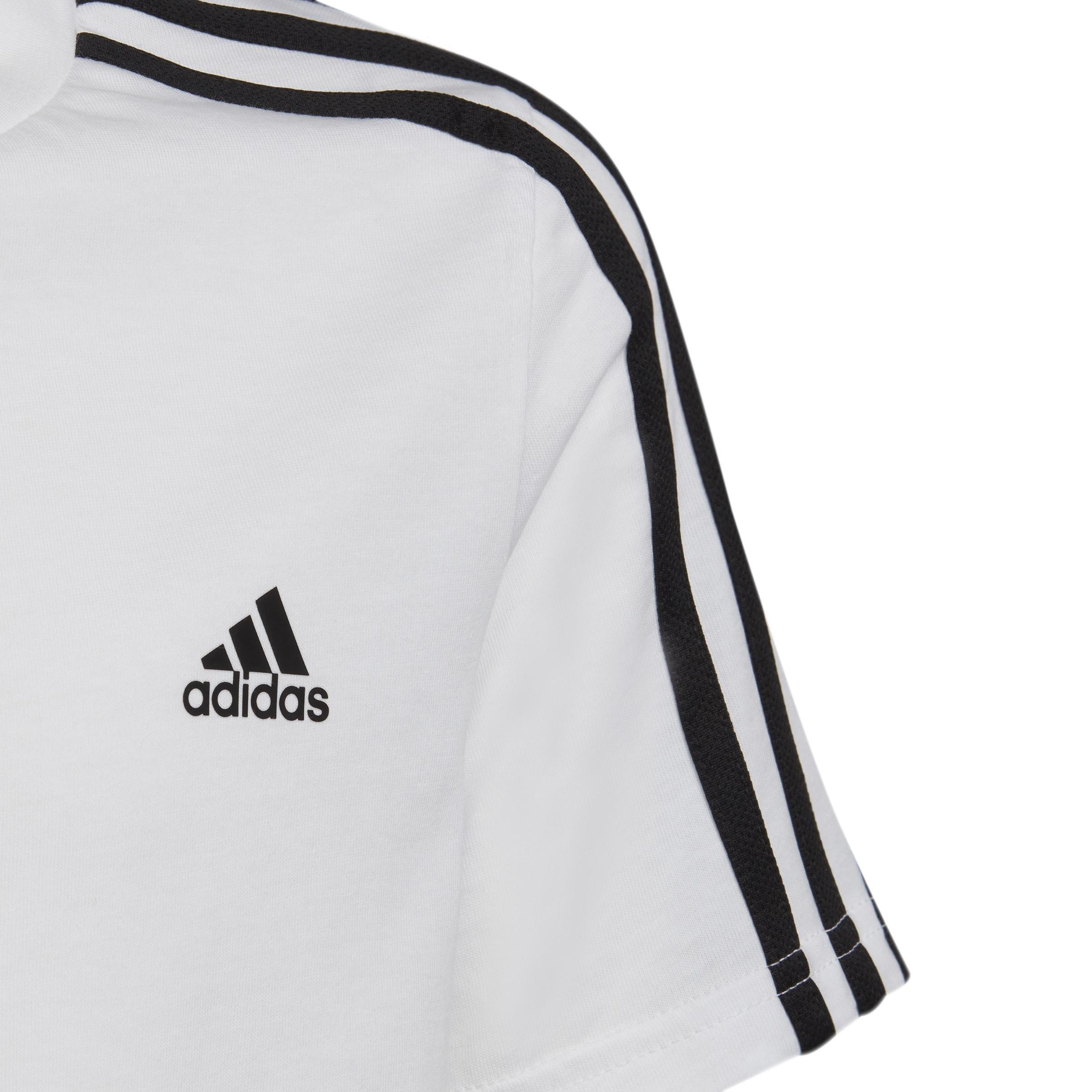 Kids Essentials 3-Stripes T-Shirt, White, A901_ONE, large image number 4