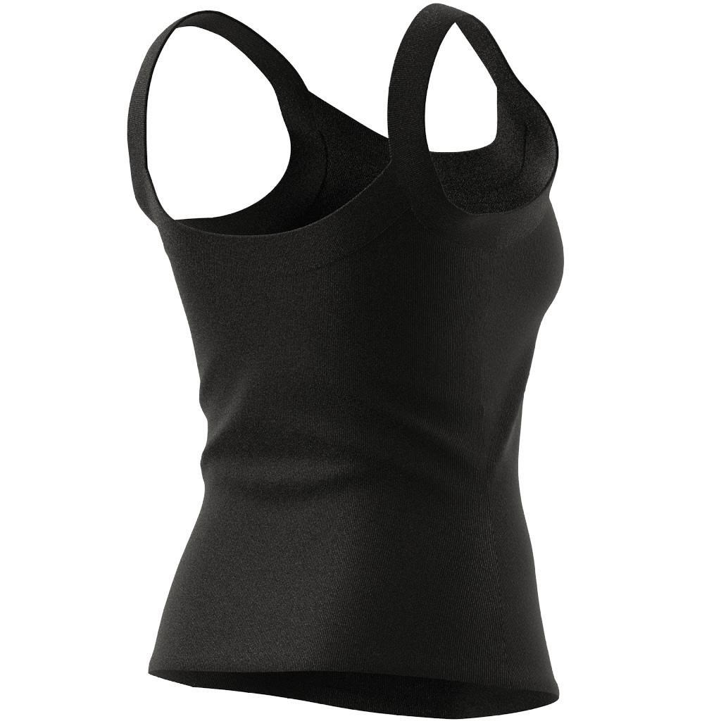 Essentials Yoga Rib Tank Top, Black, A901_ONE, large image number 8