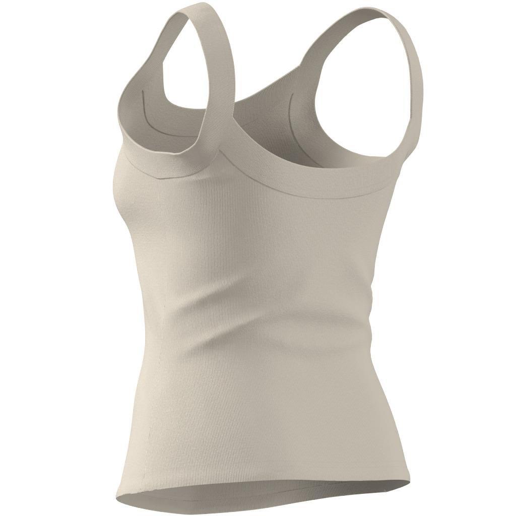 Essentials Yoga Rib Tank Top, White, A901_ONE, large image number 17