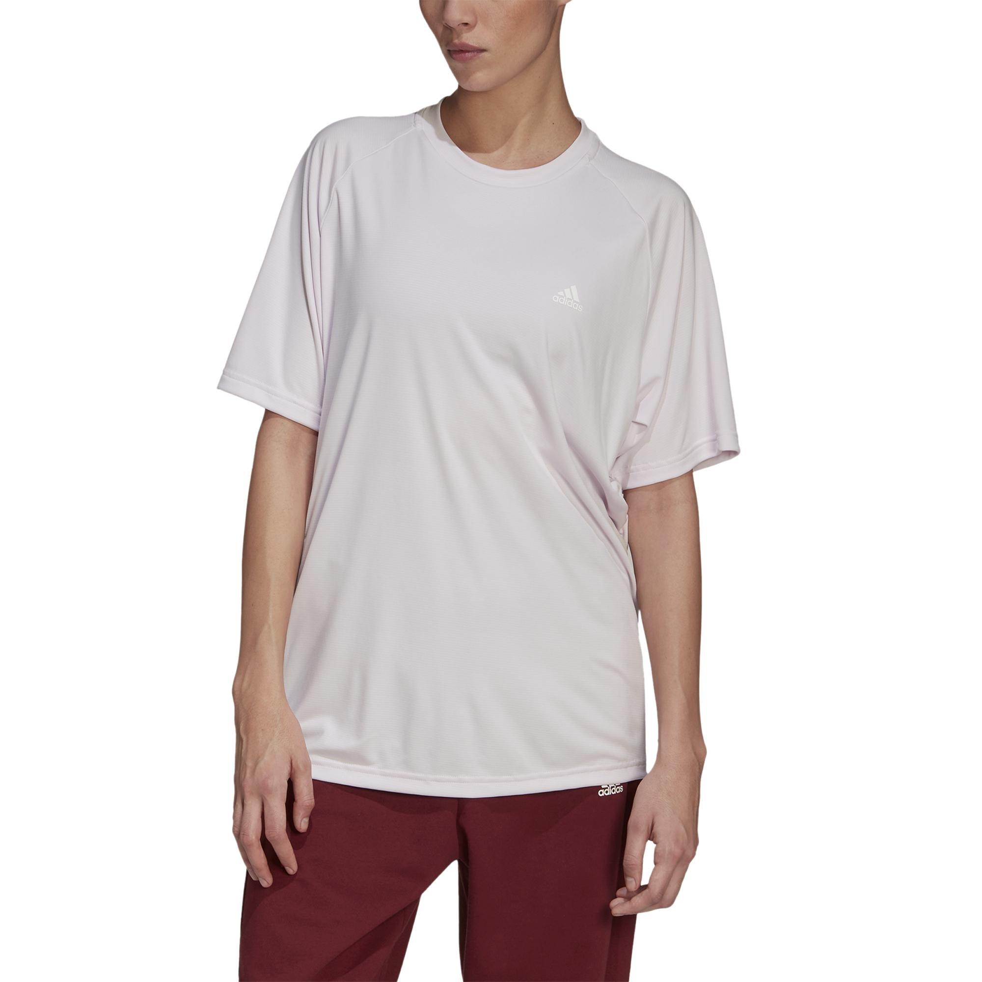 Designed 2 Move Studio Boyfriend T-Shirt, Pink, A901_ONE, large image number 0